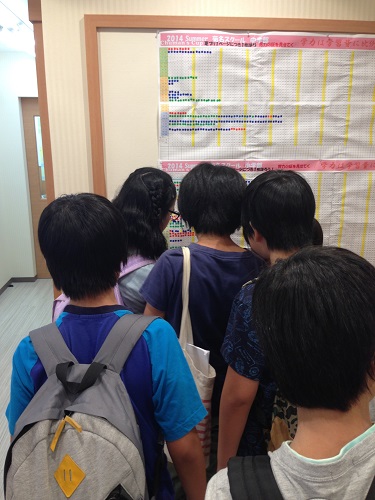 菊名スクールの教室写真
