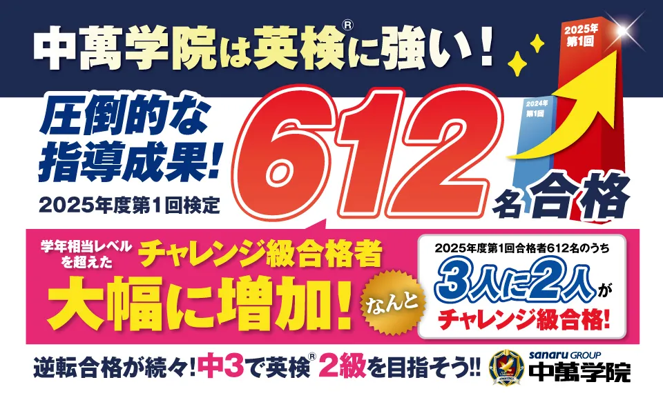 英検　英検対策授業　合格