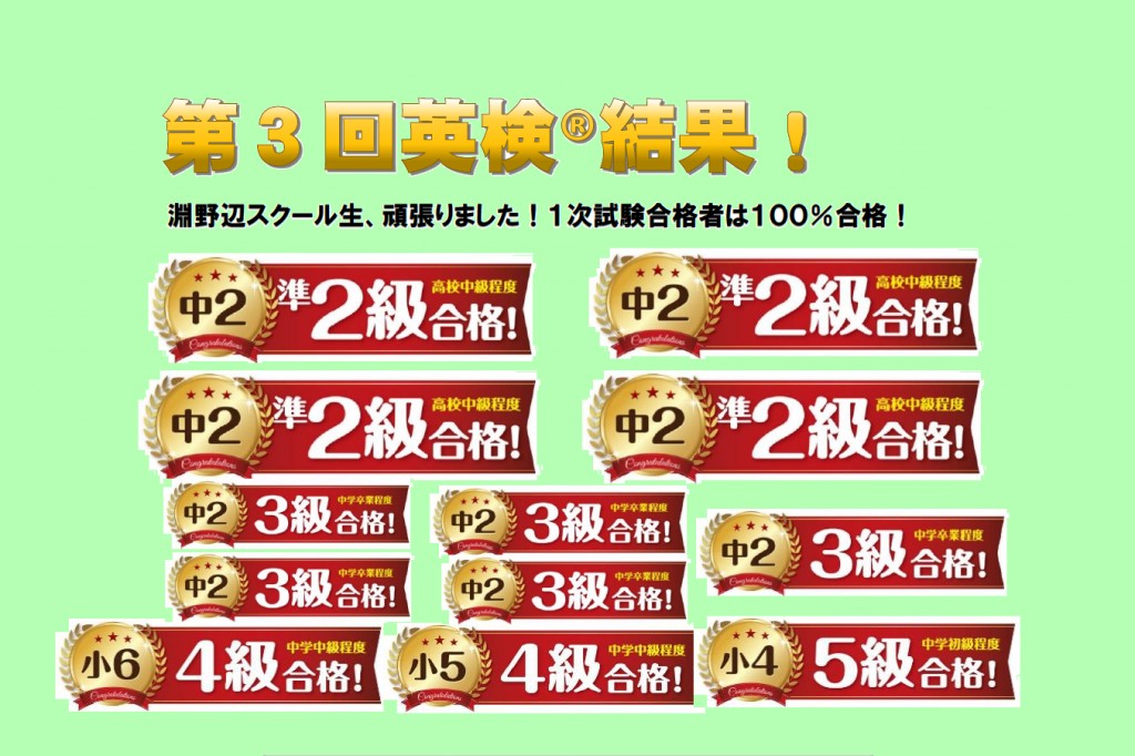英検に強い中萬学院